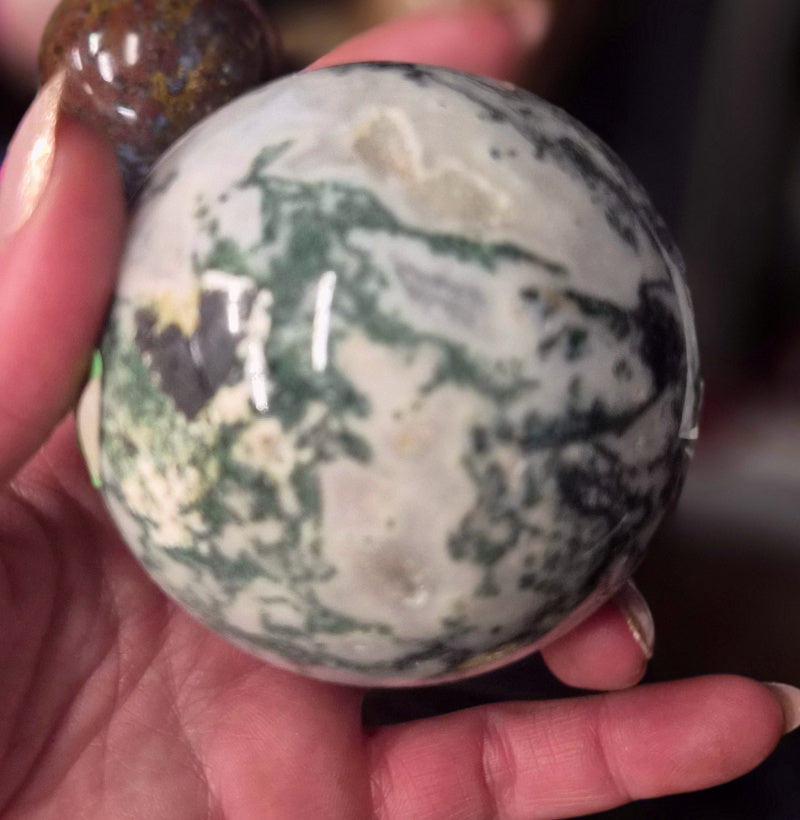 Tree Agate sphere– 70mm