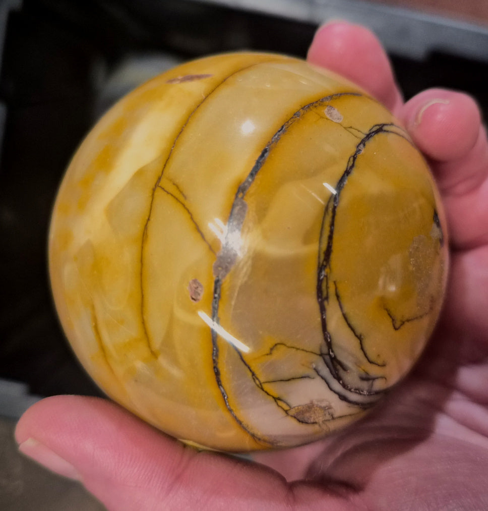 Mookaite crystal sphere– 75mm