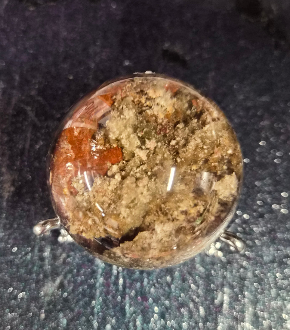 Natural Garden Quartz Spheres –45mm