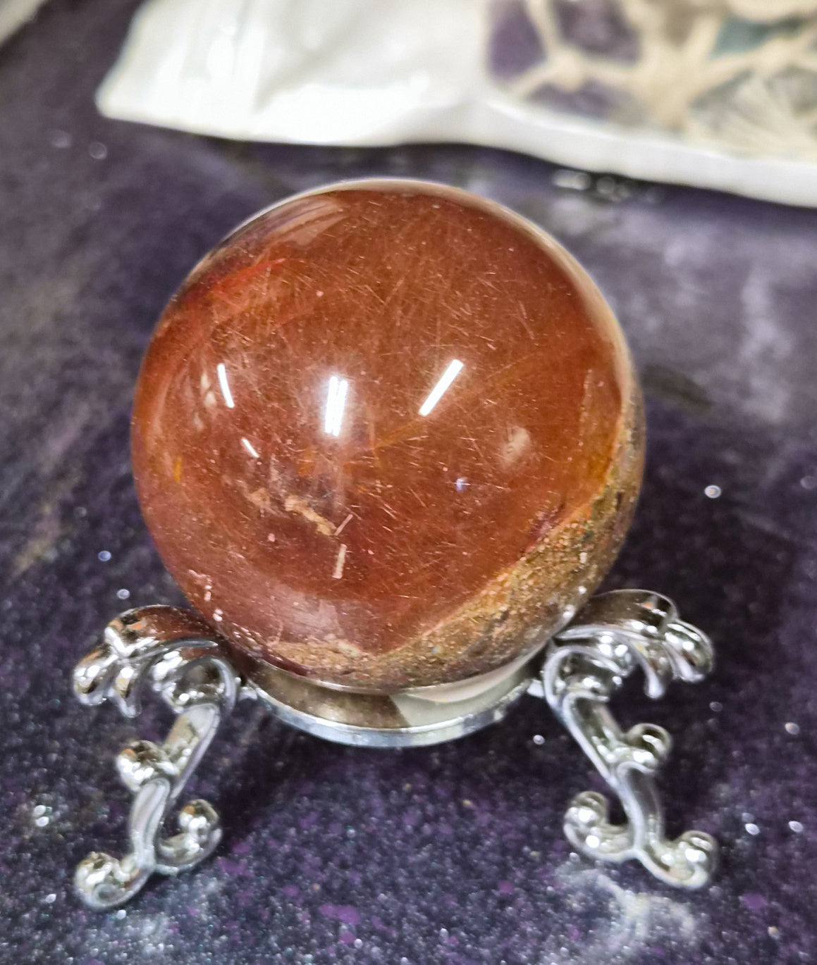 40mm Natural Crystal Spheres