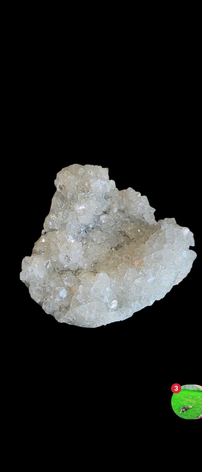 Museum Grade Clear Apopholite crystal cluster