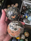 Unakite sphere