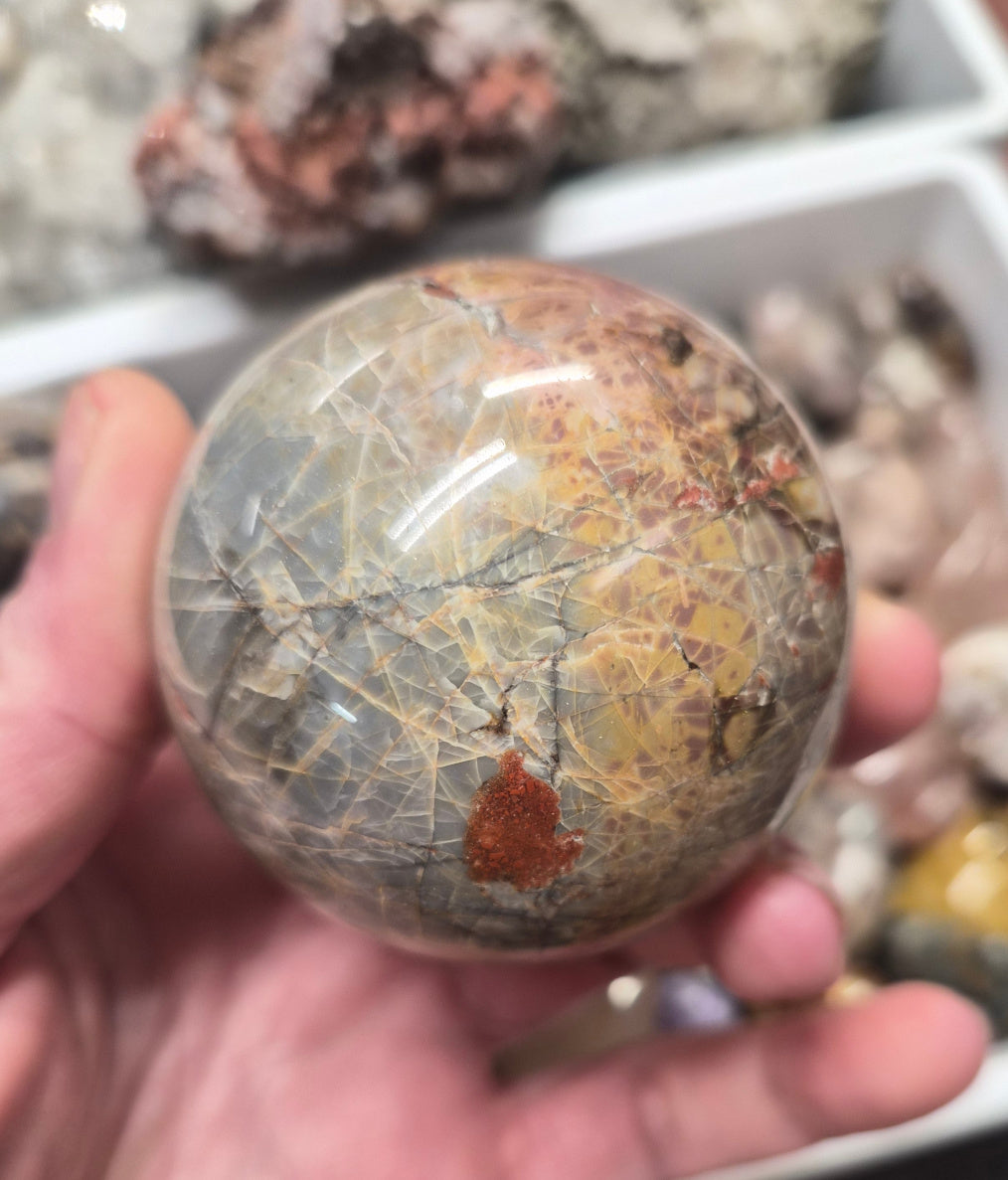 Brecciated Jasper sphere– 60mm