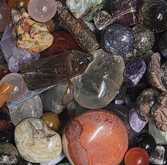 Premium natural crystal scoops!