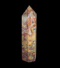 Crazy lace agate tower- medium