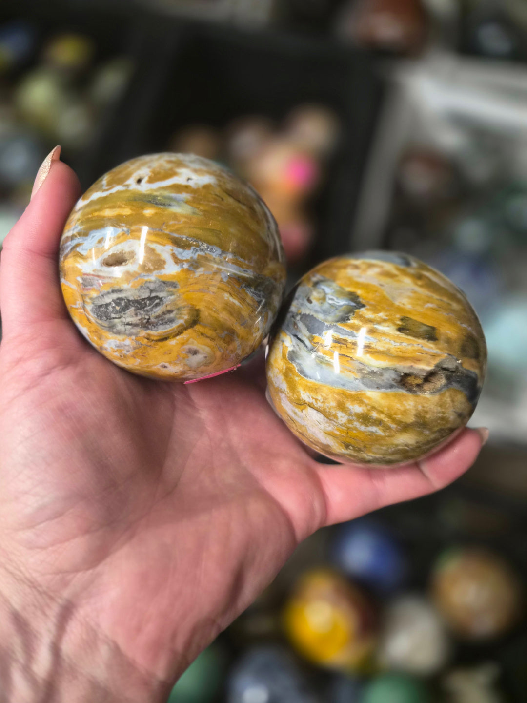 Ocean Jasper sphere– 70mm