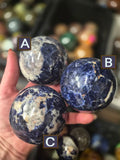 Sodalite sphere– 70mm