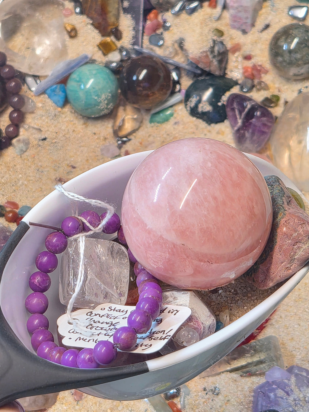 Premium natural crystal scoops!
