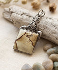 Picture Creek Jasper .925 Sterling Silver Pendant