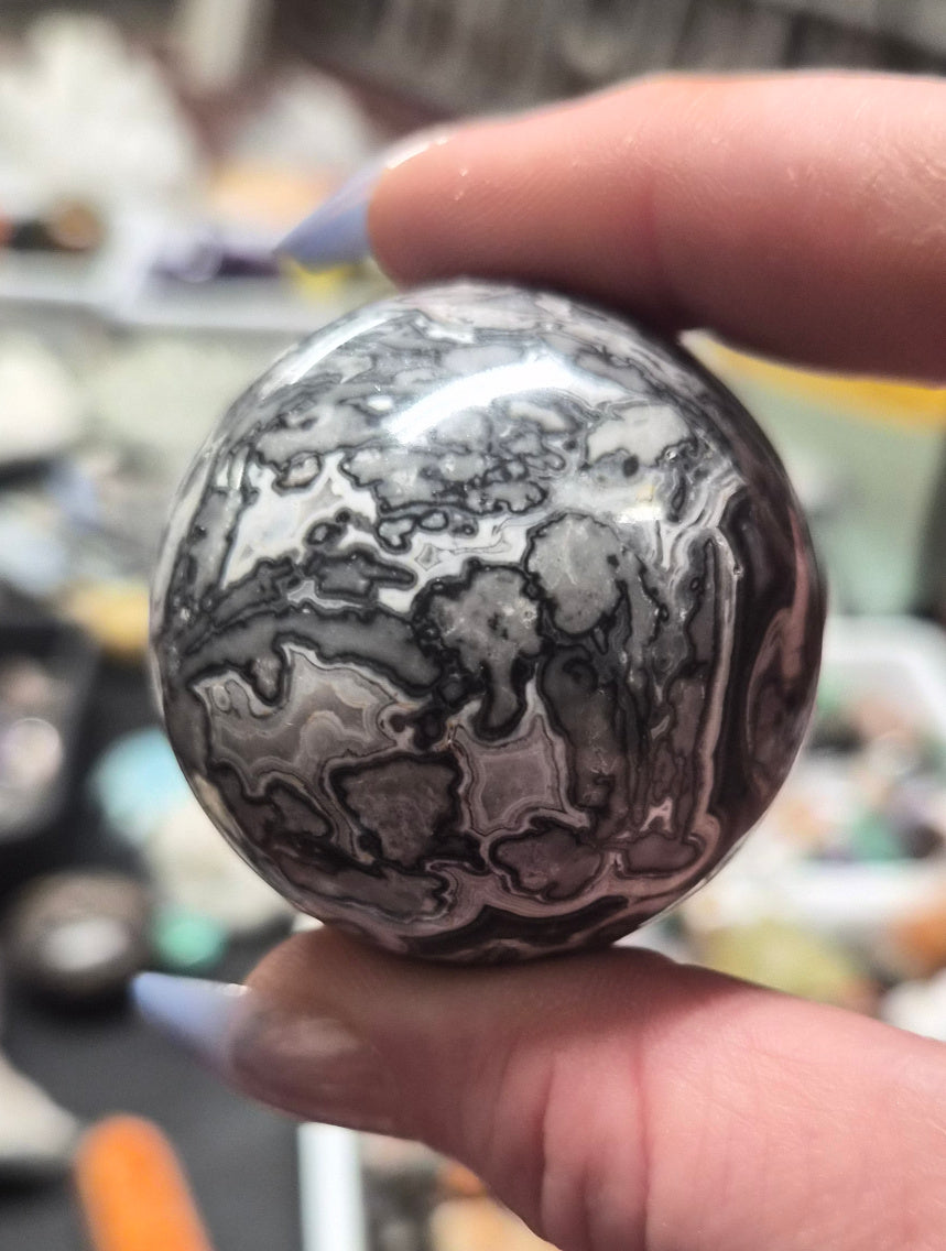 Stromatolite Crystal Sphere–45mm