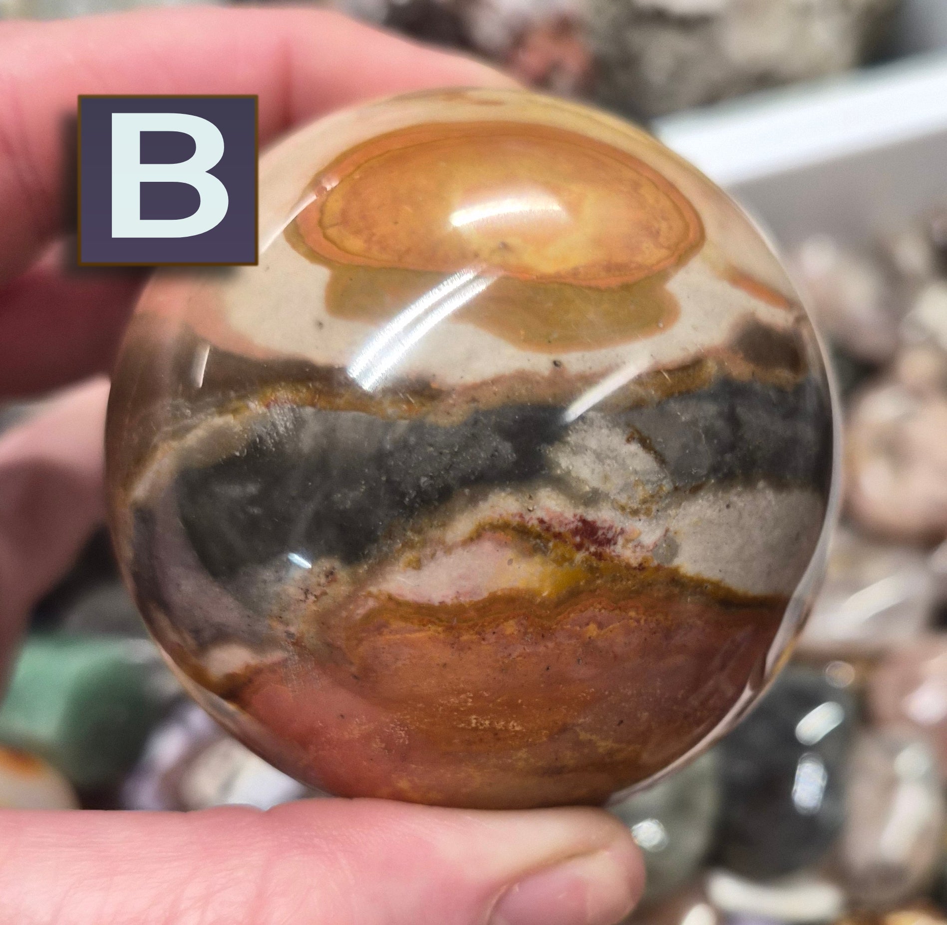 Polychromatic Jasper Sphere– 60mm