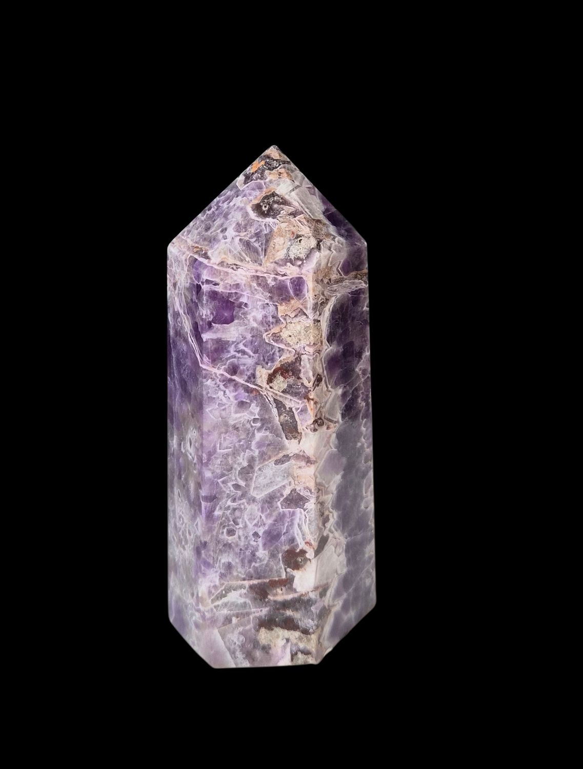 Chevron Amethyst Tower- broad/large