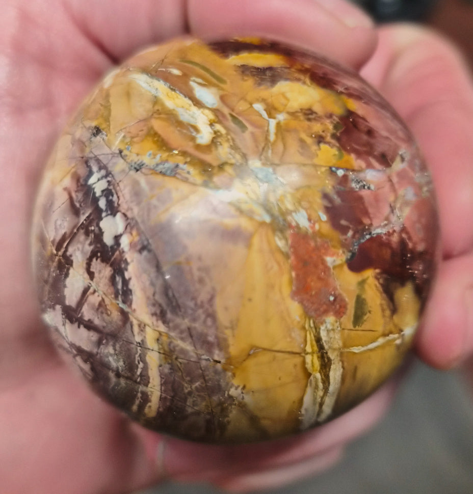 Tiger Iron sphere – 55mm