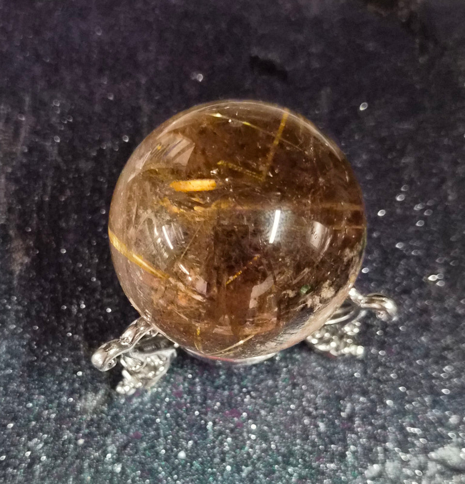 Natural Garden Quartz Spheres –45mm
