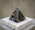Zebra Marble Pyramid