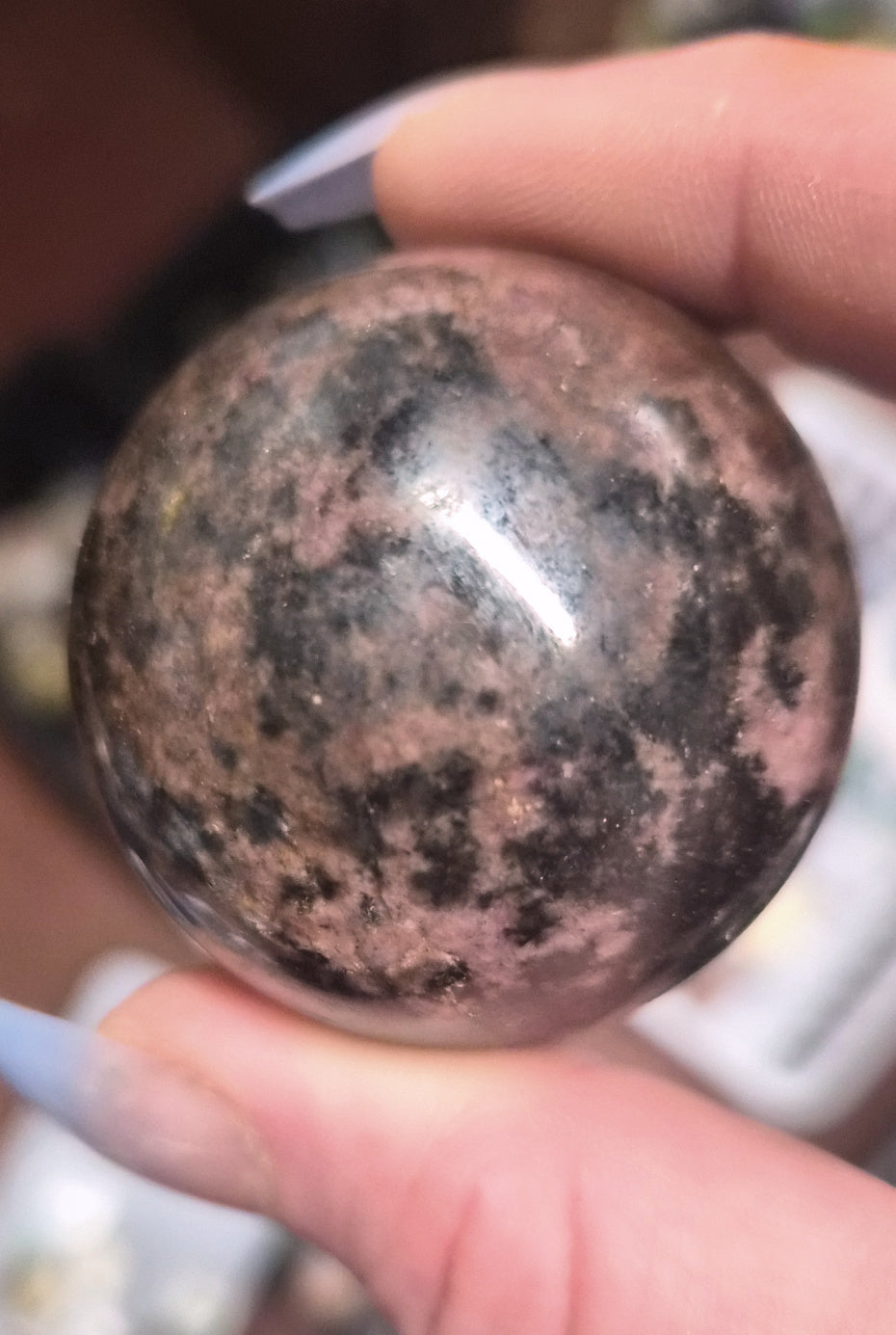 Assorted Natural Crystal Spheres –45mm