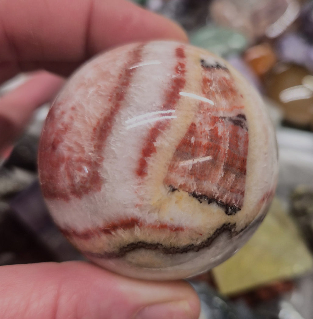 Pork Belly Stone Sphere–50mm