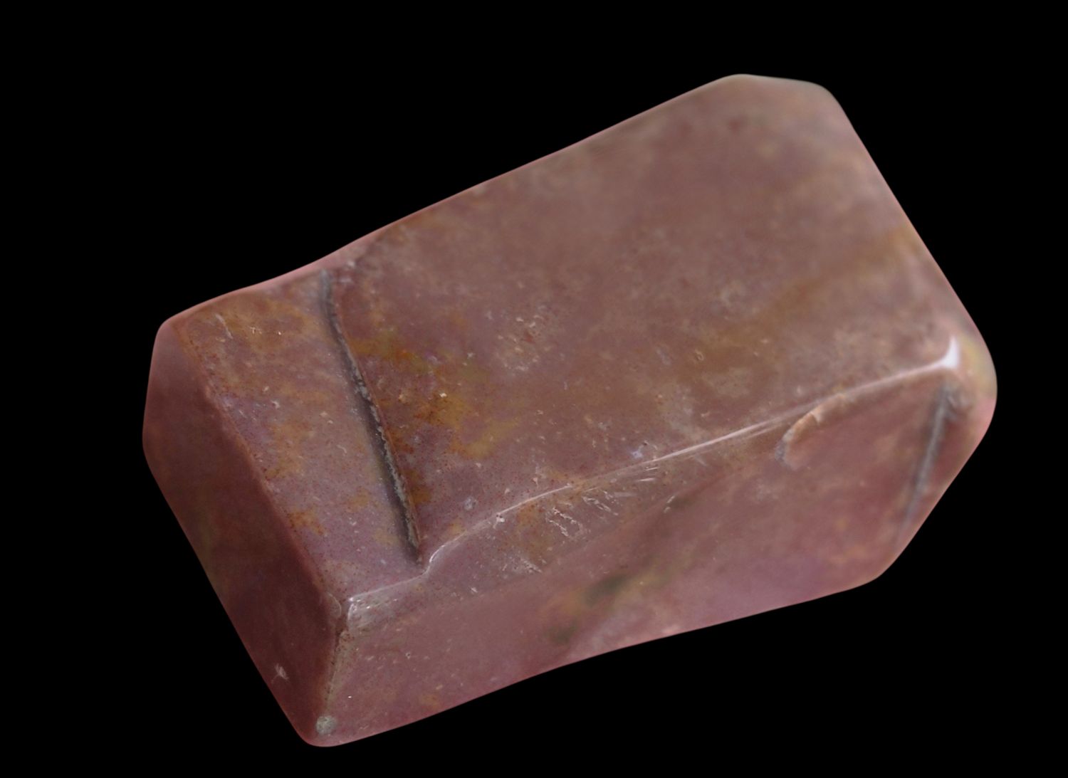 Ocean Jasper Trapezoid Cube