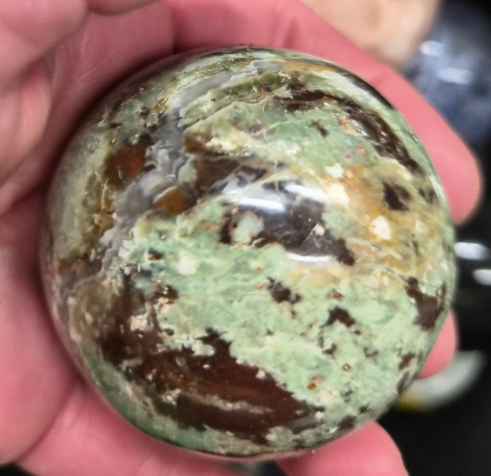 Rainforest Jasper sphere– 55mm