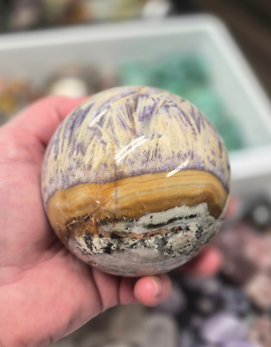 Tiffany Stone sphere– 80mm